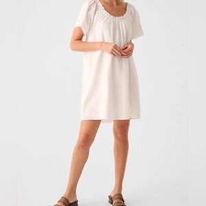 Faherty Annabelle White Dress Small